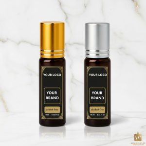 Private Label Perfume Oil 5X5 References (25 pcs) 10ml  /0.338FL.Oz – with Free Worldwide Shipping Custom branding handled after order