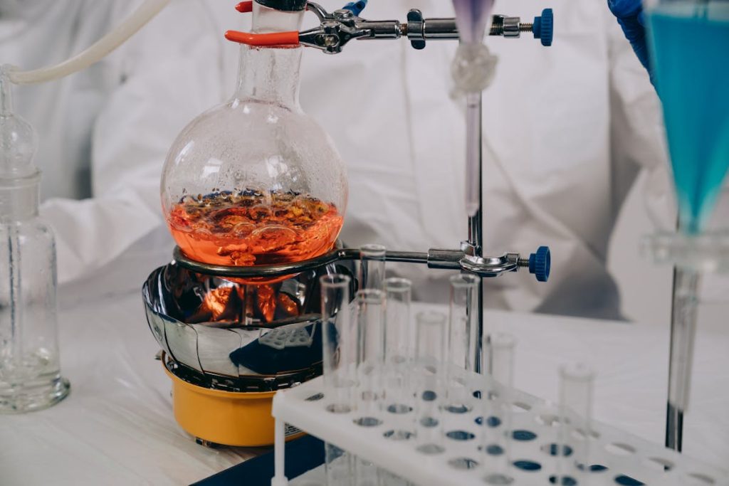 perfume manufacturing process - context